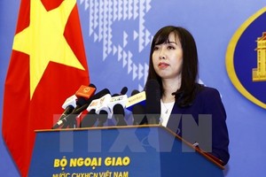 Foreign Ministry Spokesperson Le Thi Thu Hang (Photo: VNA)