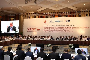At the second Vietnam Private Sector Forum (Photo: VNA)