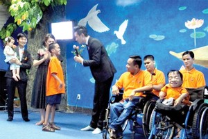 The ‘White Pigeon’ room for children opens at War Remnants Museum in HCMC. (Photo: Sggp)