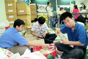 Vietnamese laborers in Japan (Photo: Sggp)