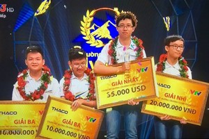 Quang Tri’s boy wins Olympia competition 2017