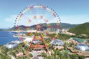 Vietnam’s biggest ferris wheel launched in Nha Trang