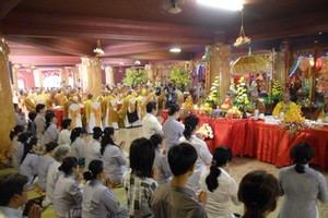 Vu Lan' Buddhist festival in Suoi Tien Cultural Park (Photo: sggp)