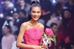 Kim Dung, winner of Vietnam’s Next Top Model 2017