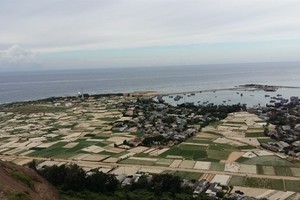 Ly Son Island in Quang Ngai province is a tourist and investment attraction in eco-tour project​s (Source: VNA)