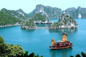 Ha Long Bay in Quang Ninh Province 