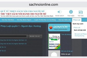 Audio books library for the blind inaugurated in HCM City