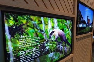 The exhibition helps people get close to nature. (Source: VNA)