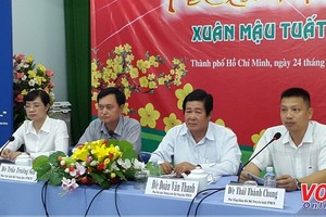 At the press conference of the event (Photo: VOH)