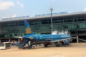 The Ministry of Transport plans to spend 350.5 trillion VND (15.4 billion USD) to develop the country’s aviation industry from now until 2030 (Photo: baodautu.vn)
