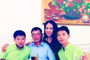 Ms. Ngoc Van and her family