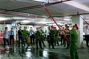 At the inspection (Source: VNA)