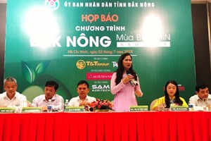 At a press conference of the event  (Photo: baodaknong)