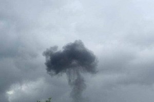 At the scene of the accident