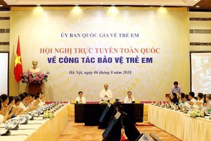 Prime Minister Nguyen Xuan Phuc addresses the conference (Photo: VNA)