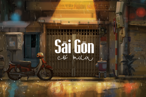 Falling in love with “Saigon in the rain”