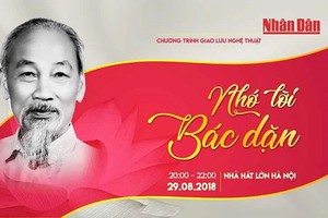 Art performance celebrates 49 years of Ho Chi Minh's testament