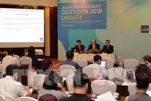 Scene at the press conference (Photo: VNA)