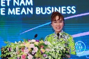 President and CEO of Vietjet Nguyen Thi Phuong Thao (Source: http://en.nhandan.org.vn)
