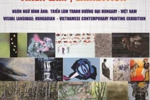 Hungarian-Vietnamese contemporary painting exhibition held in Hanoi, HCMC