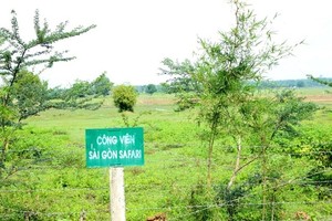 The 500ha Sai Gon Safari Park has been added to the list of projects in which HCM City is soliciting investment. (Photo: ndh.vn)