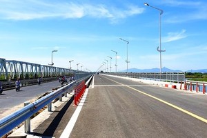 The new Da Rang bridge