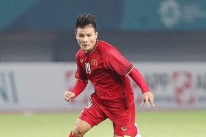 Vietnamese midfielder Nguyen Quang Hai (Source: phapluatxahoi.vn)