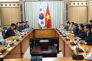 At the reception (Photo:hochiminhcity.gov.vn)