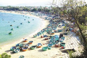 Xuan Hai fishing village in Song Cau town, Phu Yen province