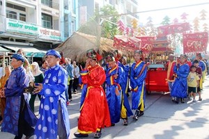 A ceremony marking the 199th death anniversary of founder Do Cong Tuong