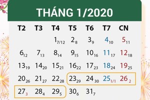 Seven-day Tet holiday approved