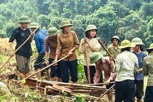 A scene in the film Truyen Thuyet Quan Tien (The Legend of Quan Tien)