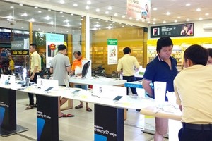 An electronic and mobile retail store of Mobile World Investment Corporation in HCM City. (Photo: thegioididong.com)