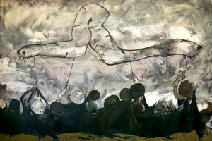 A painting by Doan Hoang Lam