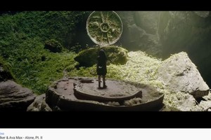 A screenshot from the trailer, showing Son Doong Cave