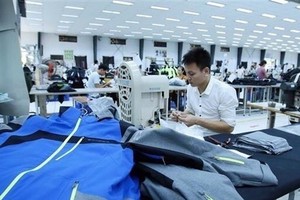 A garment factory in Pho Noi A Industrial Park, Hung Yen province (Photo: VNA)