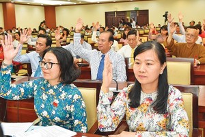 Delegates in the conference