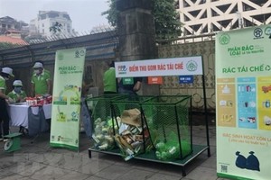 A program lauched to exchange of waste for gifts in HCM City