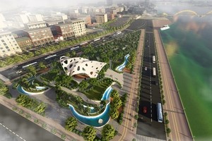 Perspective of the work (Photo: Internet) 