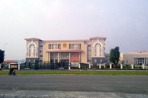 The headquarters of the Party Committee and the People Committee of District 2 at No.168 on Truong Van Bang Street, Thanh My Loi Ward, District 2