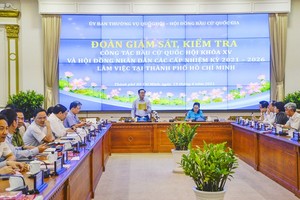 At the working session (Photo: SGGP)