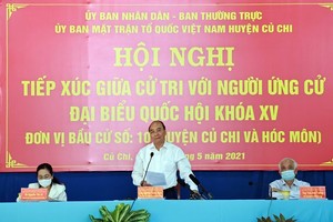 State President Nguyen Xuan Phuc speaks at the conference (Photo: VNA)