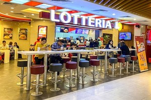 A Lotteria’s outlet