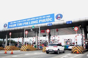 Long Phuoc Toll Station in HCMC (Photo: SGGP)