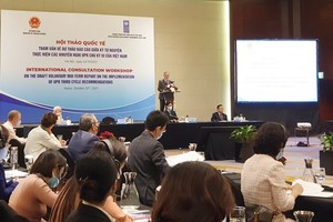 A view of the workshop (Photo: VNA) 