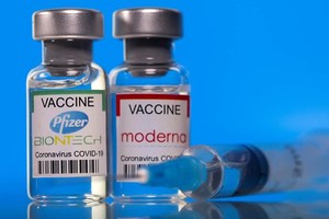 Pfizer and Moderna vaccines (Photo: Ministry of Health)
