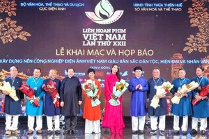 At the festival's press conference and opening ceremony (Photo: VNA)