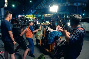 A work is shooting to compete at the CJ Short Film Project.