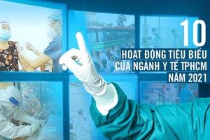 HCMC health sector’s ten outstanding events in 2021