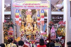  Traditional festivals of Laos, Thailand, Cambodia, Myanmar celebrated in HCM City. (Photo: VNA)